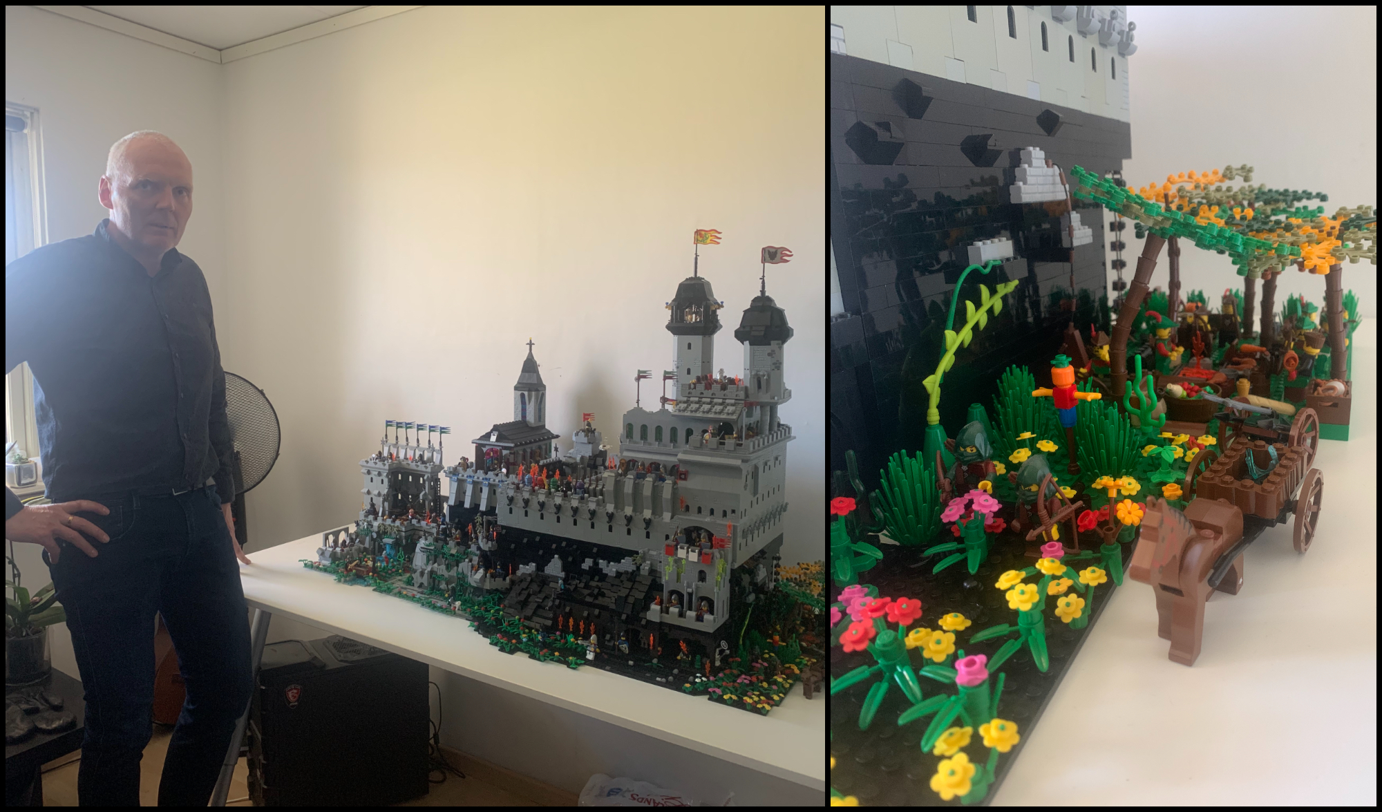 Legokungen från Mullsjö: ”Jag har ungefär en miljon legobitar”